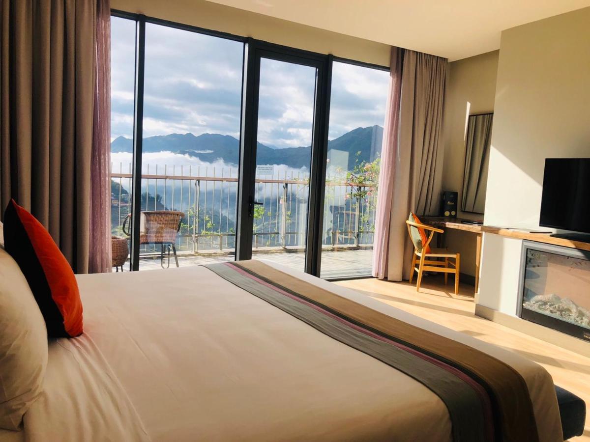 Pao'S Sapa Leisure Hotel Exterior photo A room at the hotel