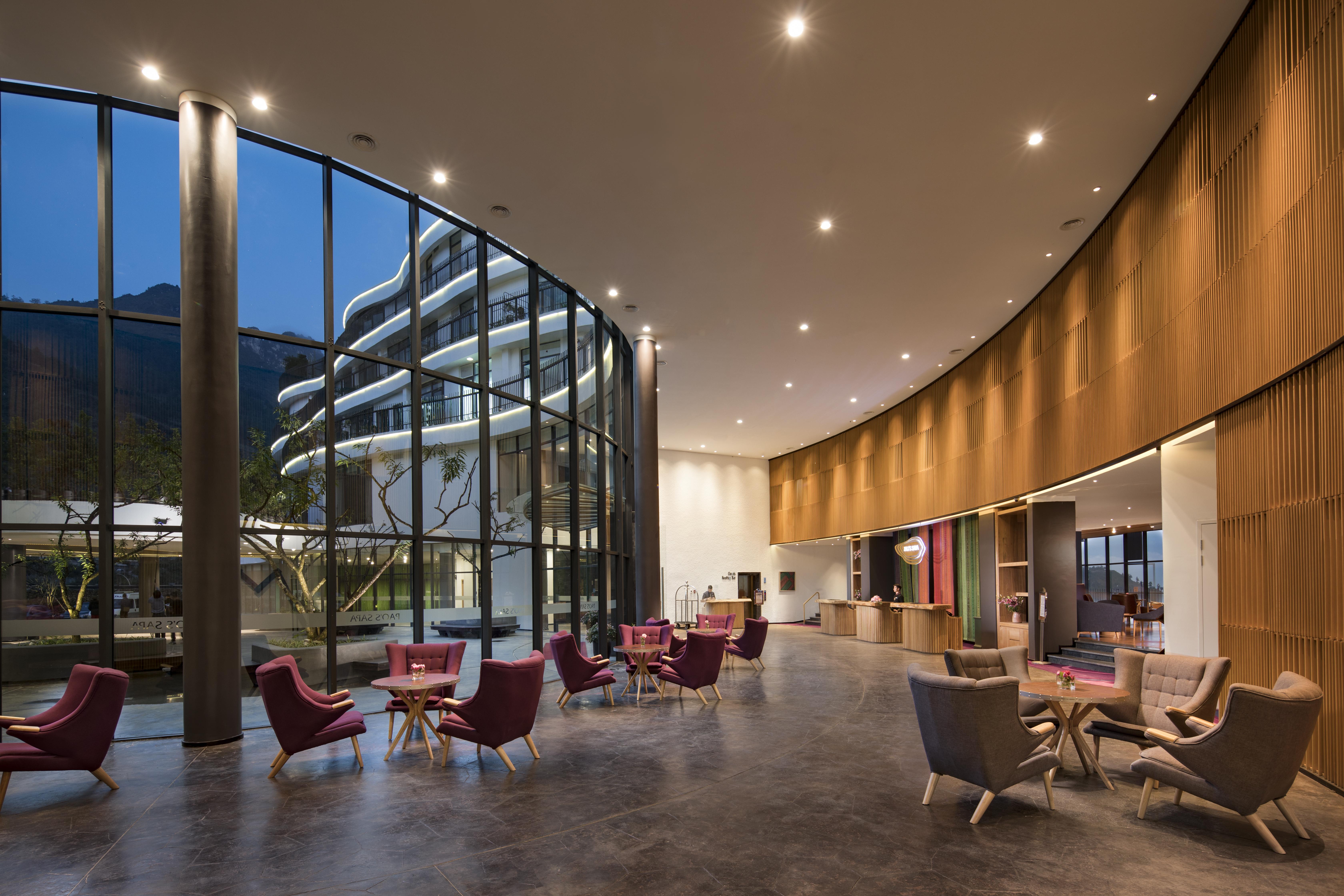 Pao'S Sapa Leisure Hotel Exterior photo The lobby of the hotel