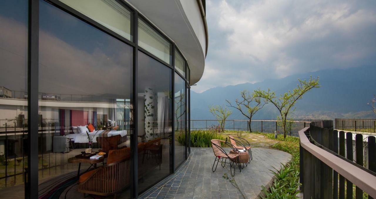 Pao'S Sapa Leisure Hotel Exterior photo The 180° view of the hotel